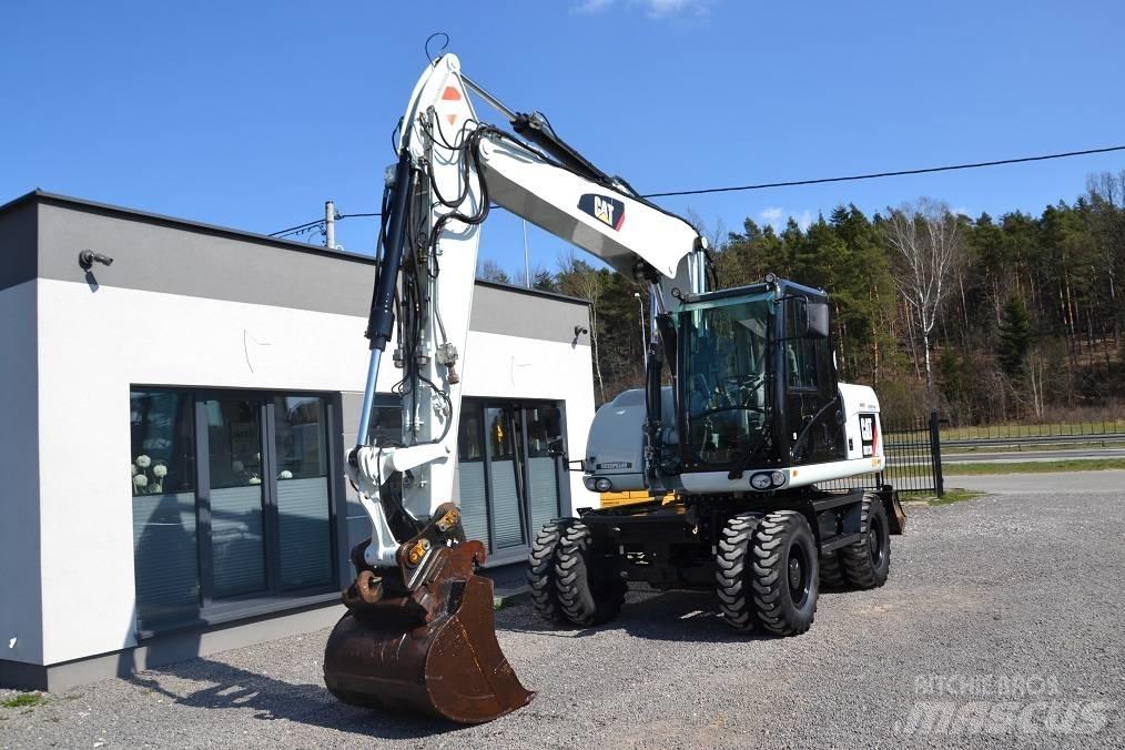 CAT M 313 D Kolesové rýpadlá