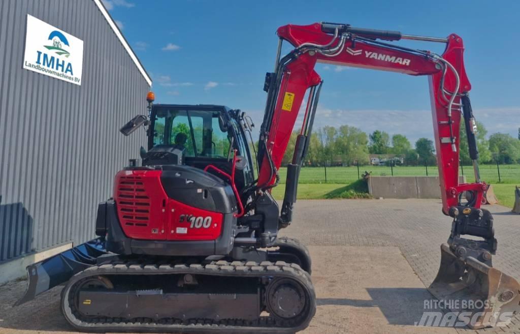 Yanmar SV100 2A-2PB Midi rýpadlá 7 t - 12 t