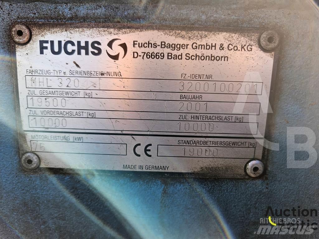 Fuchs MHL 320 Kolesové rýpadlá