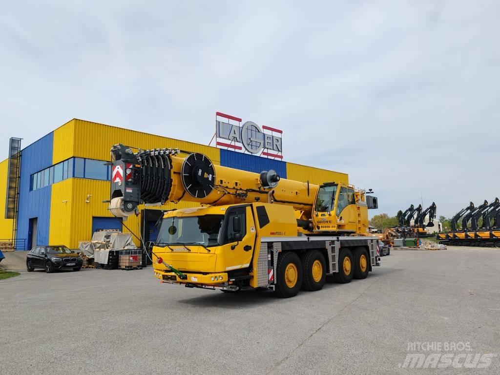 Grove GMK 4100 L-2 Žeriavy pre ťažký terén