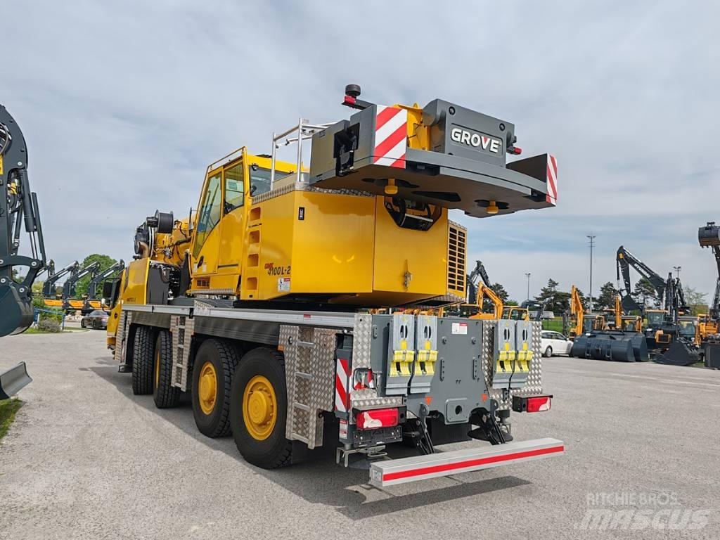 Grove GMK 4100 L-2 Žeriavy pre ťažký terén