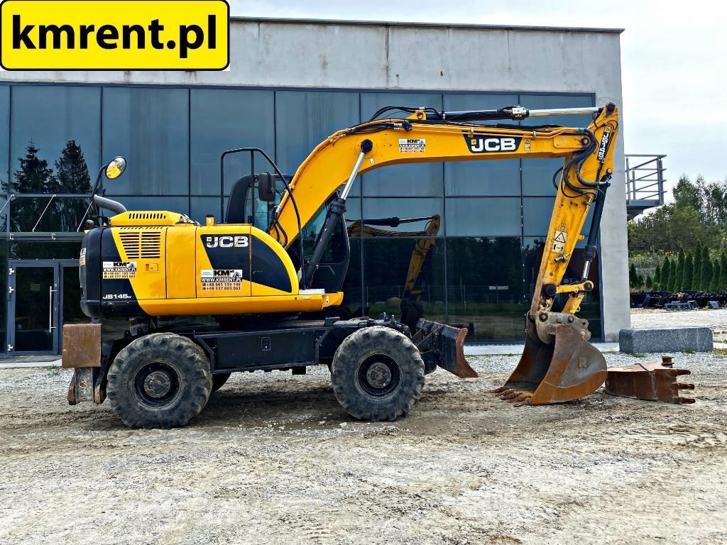 JCB JS 145 W Kolesové rýpadlá