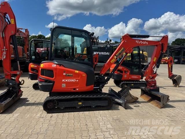 Kubota KX 030-4 Mini rýpadlá < 7t