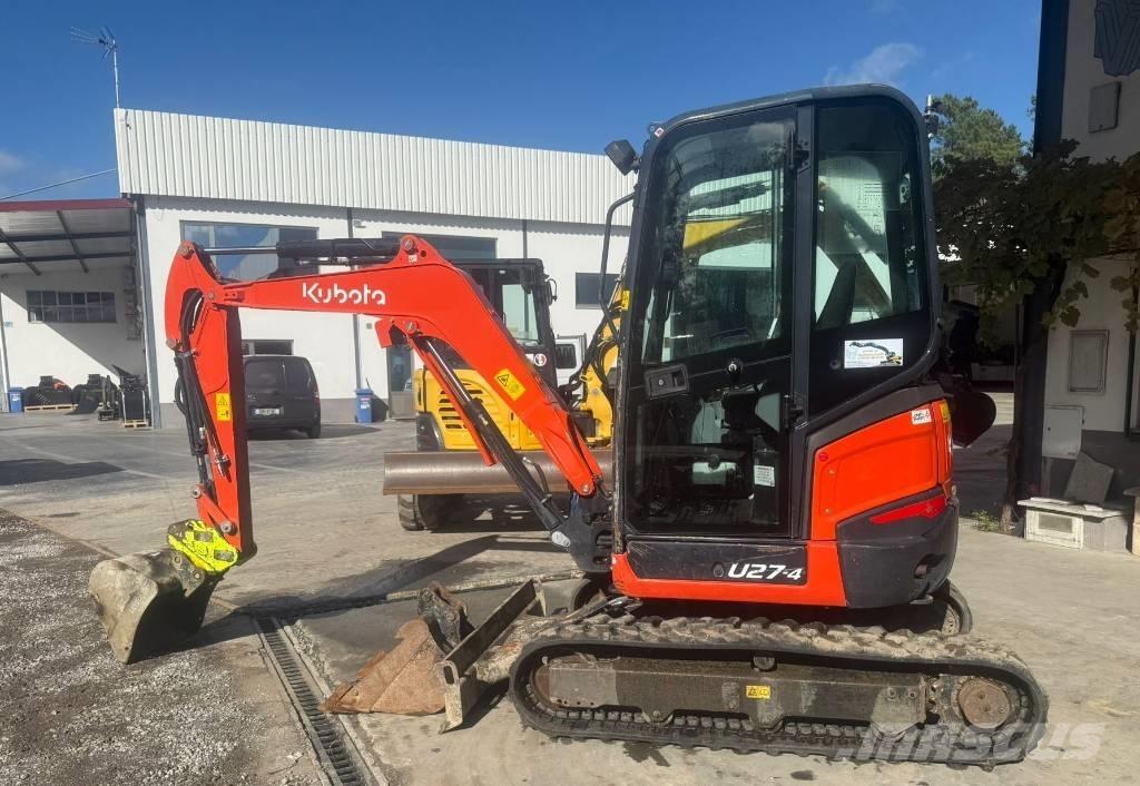 Kubota U 27 Mini rýpadlá < 7t