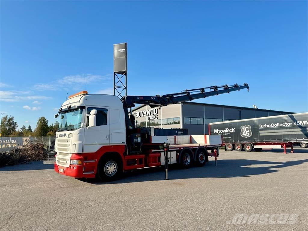 Scania R 500 Autožeriavy, hydraulické ruky
