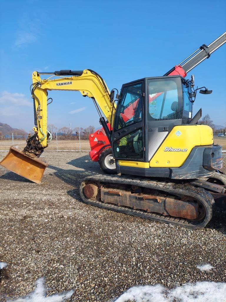 Yanmar SV 100-2 Midi rýpadlá 7 t - 12 t