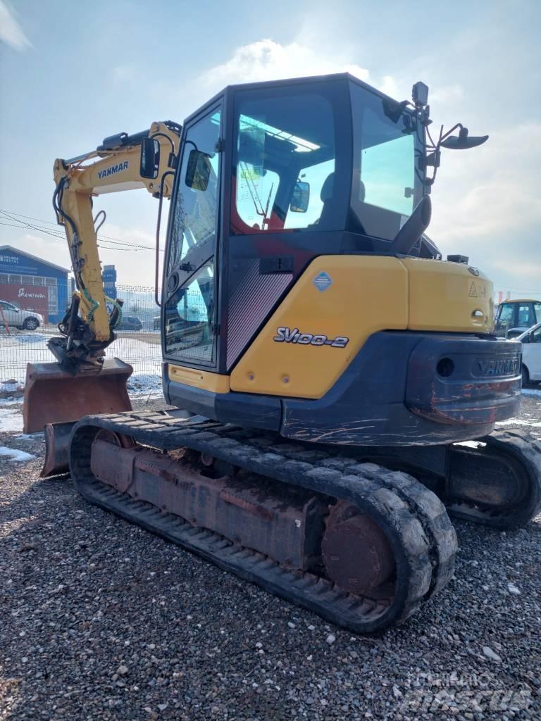 Yanmar SV 100-2 Midi rýpadlá 7 t - 12 t