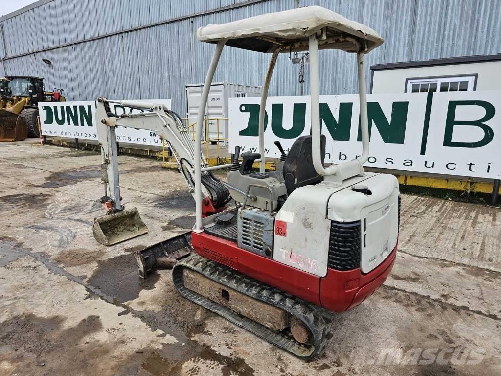 Takeuchi TB 016 Mini rýpadlá < 7t