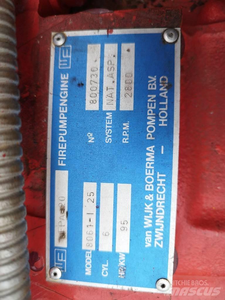  NFPA-20 8061-1 25 Motory