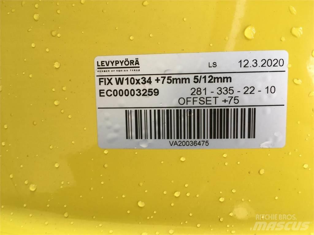 John Deere 10x34 Pneumatiky, kolesá a ráfiky