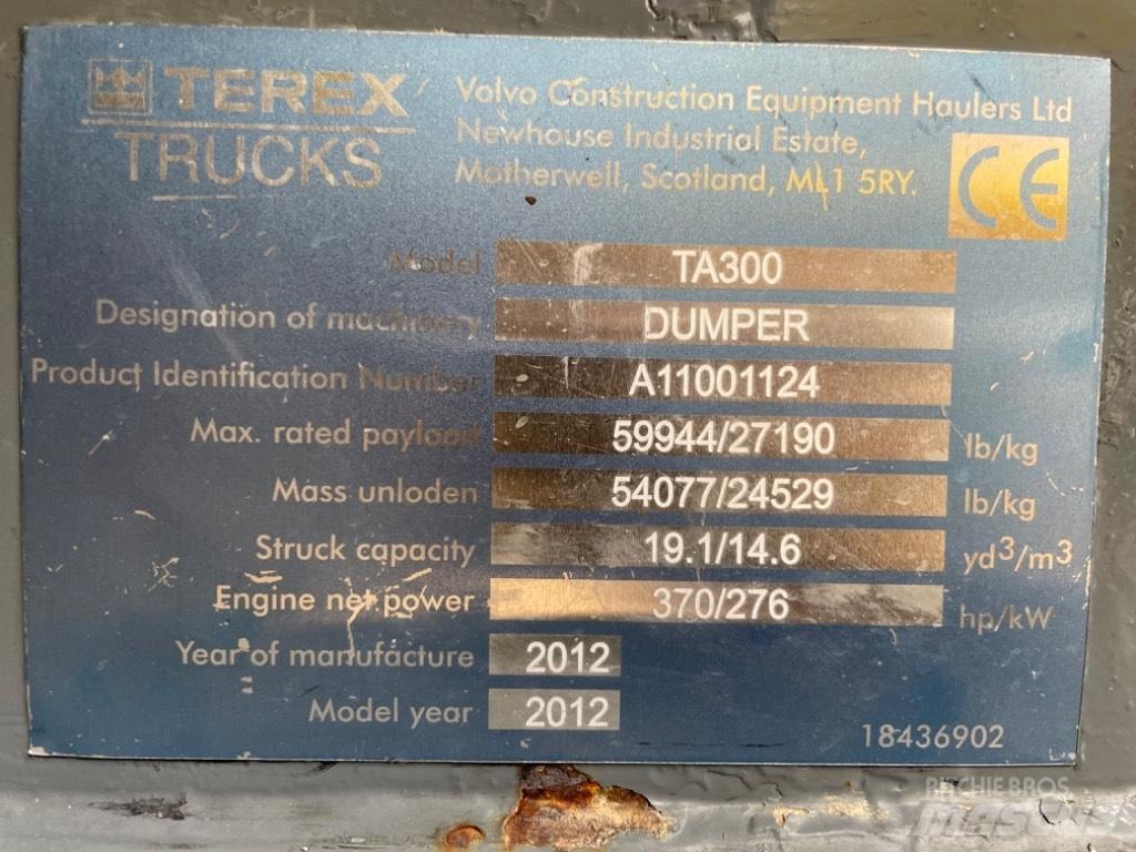 Terex TA 300 Kĺbové nákladné autá