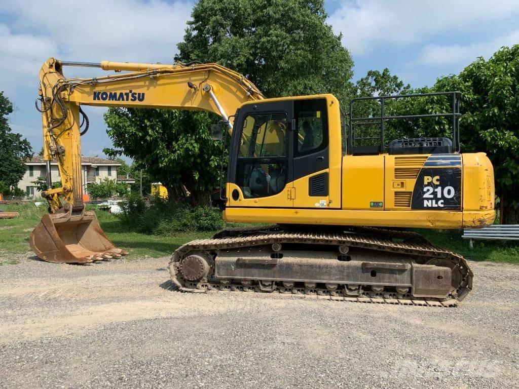 Komatsu PC 210 NLC-8 Pásové rýpadlá