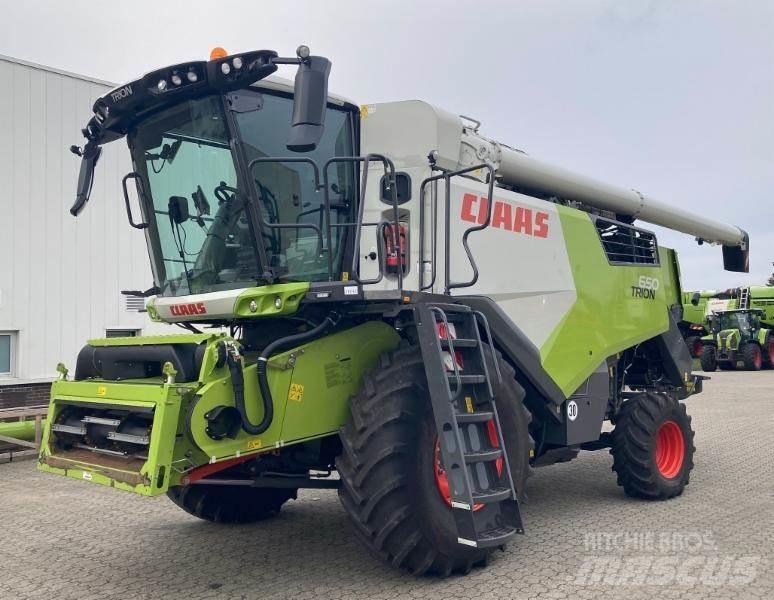 CLAAS TRION 650 Kombinované zberacie stroje