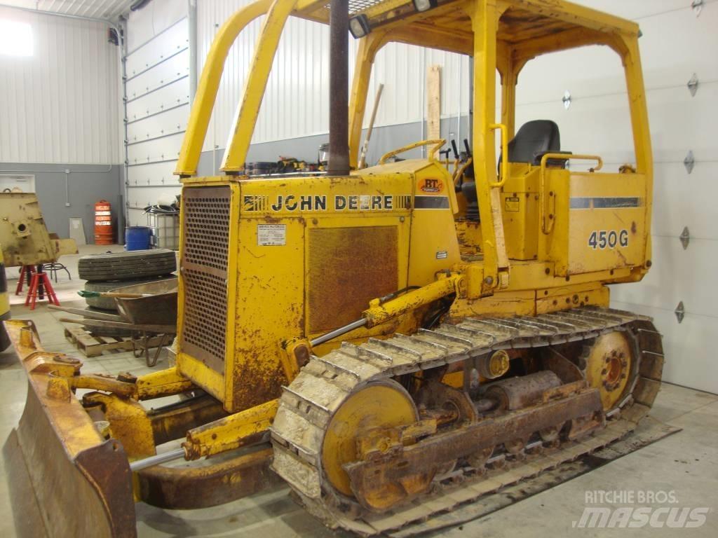 DEERE 450G Pásové dozéry