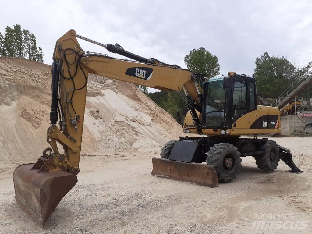 CAT M 316 D Kolesové rýpadlá