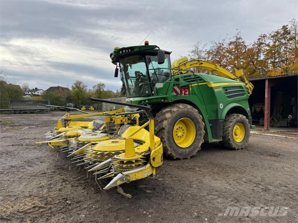 John Deere 8600i Žacie rezačky
