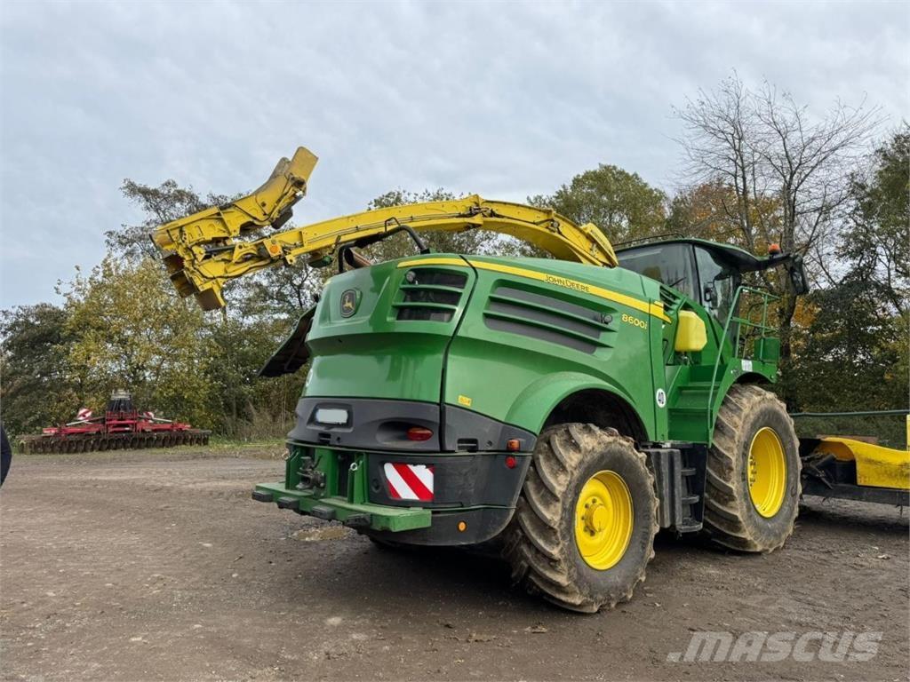 John Deere 8600i Žacie rezačky