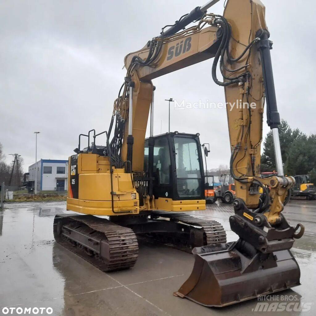 CAT 325F Pásové rýpadlá