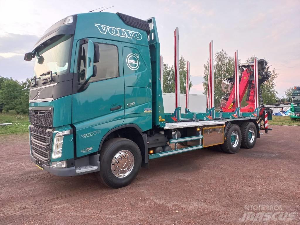 Volvo FH500 Nákladné vozidlá na prepravu dreva