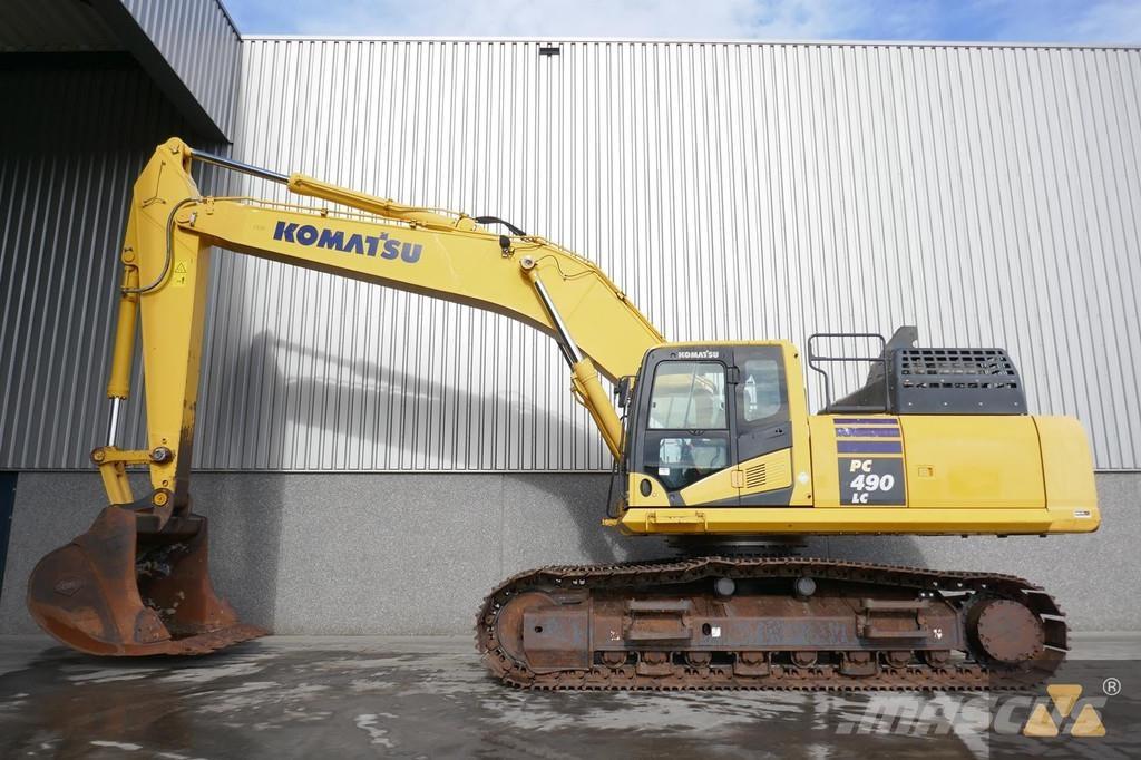 Komatsu PC490LC-11 Pásové rýpadlá