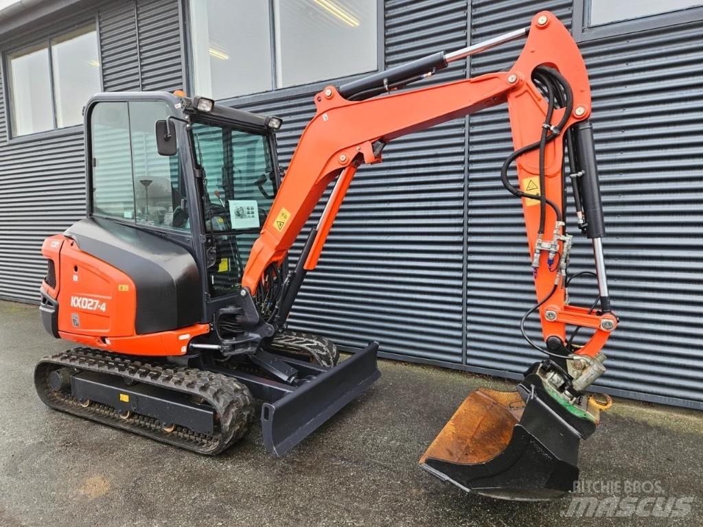 Kubota kx027-4 Mini rýpadlá < 7t
