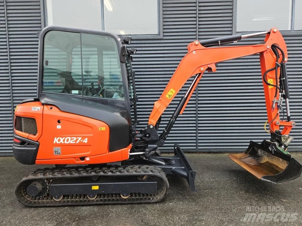 Kubota kx027-4 Mini rýpadlá < 7t