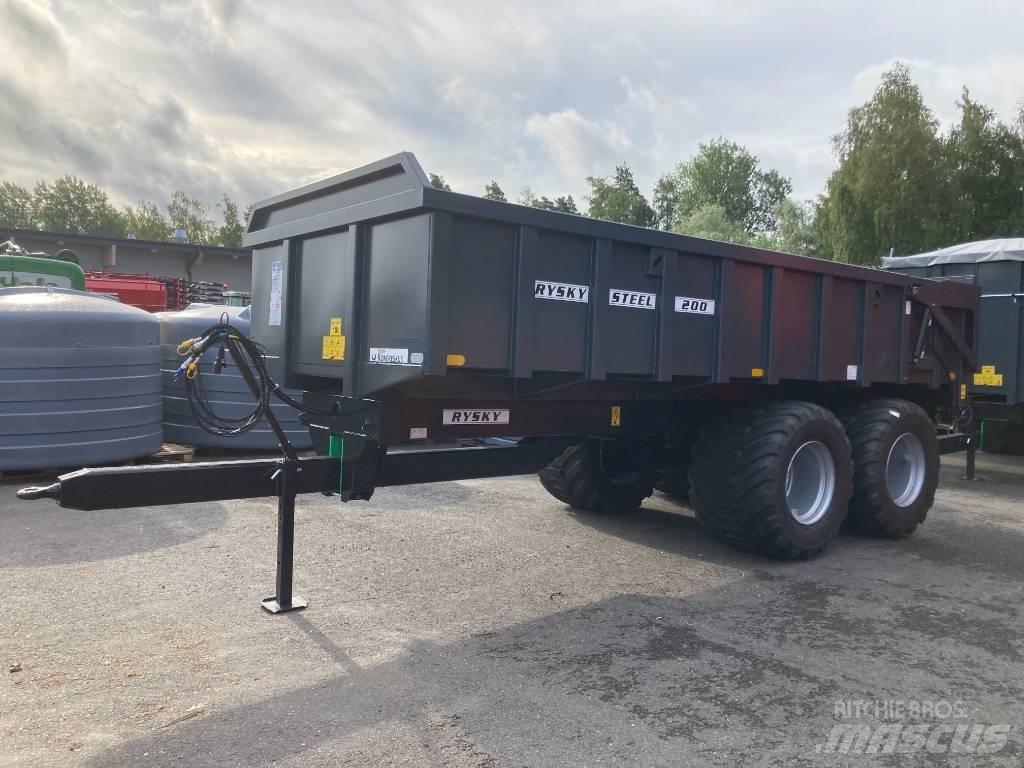 Rysky Steel 200 HARD Vyklápacie prívesy