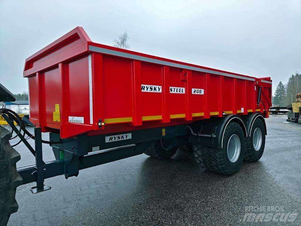 Rysky Steel 200 HARD Vyklápacie prívesy