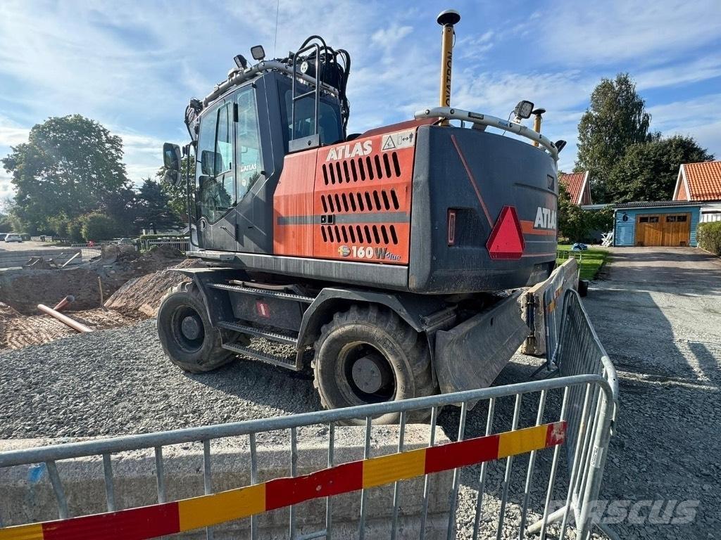 Atlas 160 W Kolesové rýpadlá