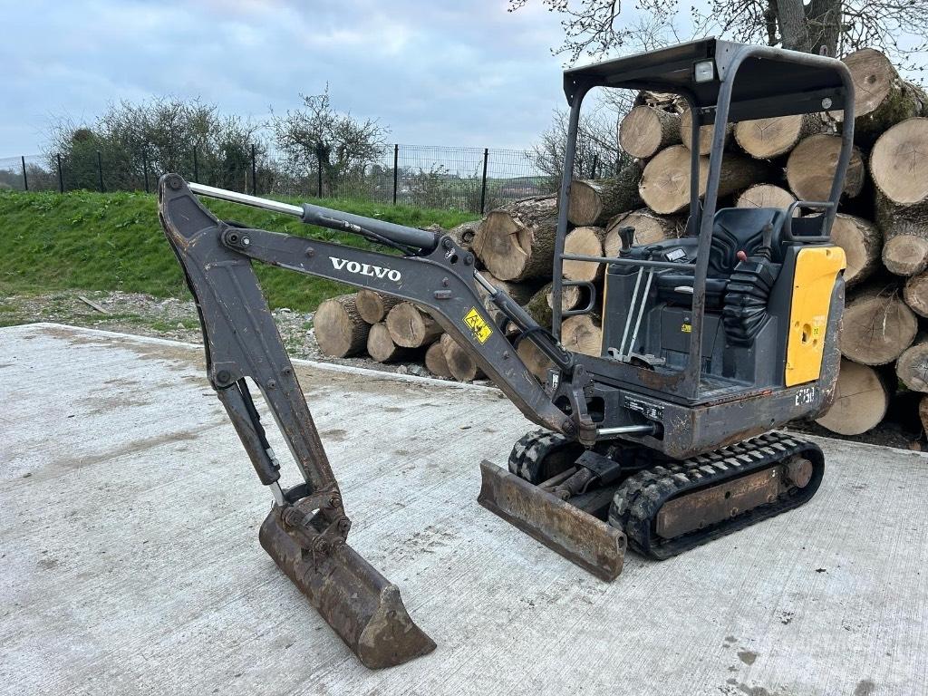 Volvo EC 15D Mini rýpadlá < 7t