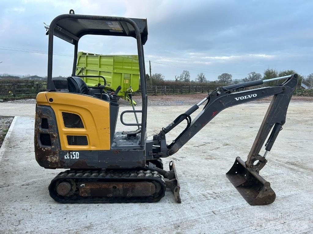 Volvo EC 15D Mini rýpadlá < 7t