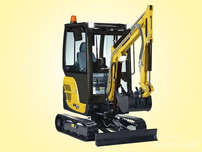 Yanmar SV 18 Mini rýpadlá < 7t