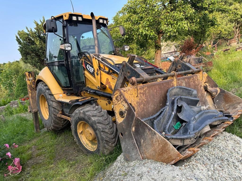 CAT 428 F Rýpadlo-nakladače