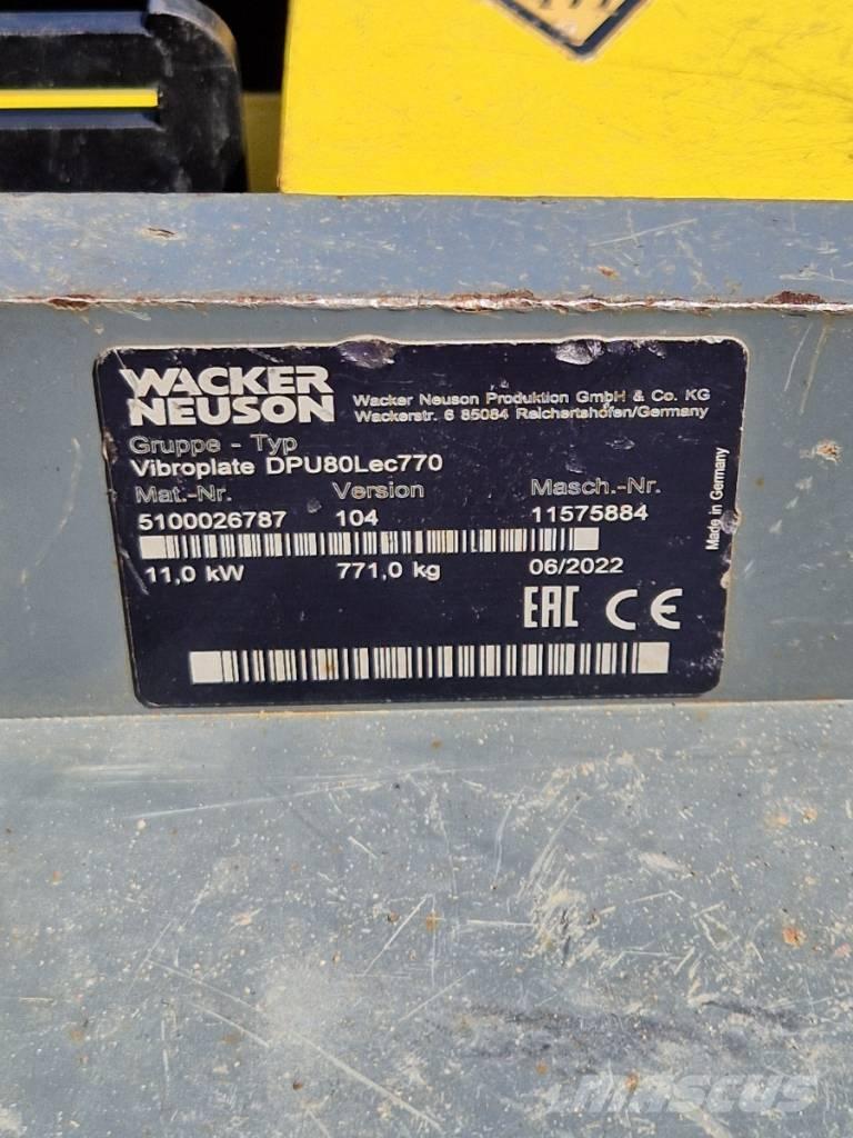 Wacker Neuson DPU 80 Kompaktory