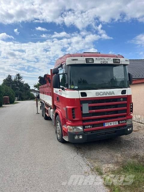Scania R 114 Autožeriavy, hydraulické ruky