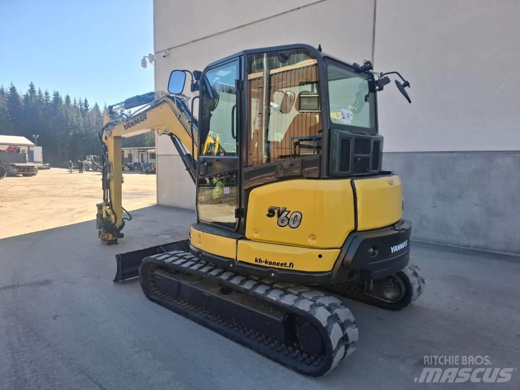 Yanmar SV 60 A Midi rýpadlá 7 t - 12 t