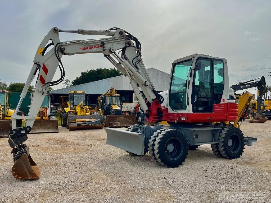 Takeuchi TB 295 Kolesové rýpadlá