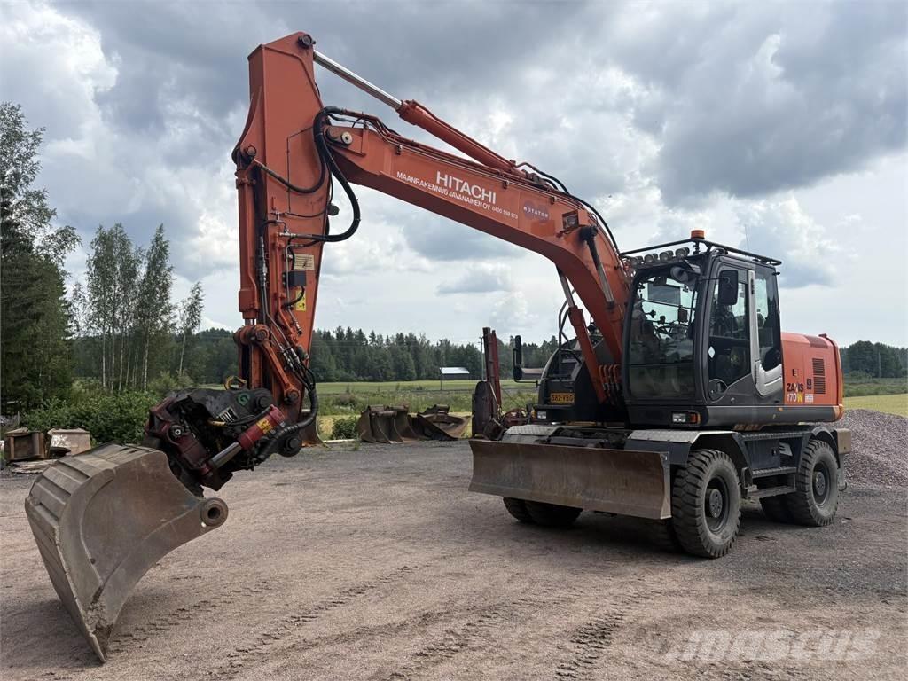 Hitachi ZX170W-3 Kolesové rýpadlá