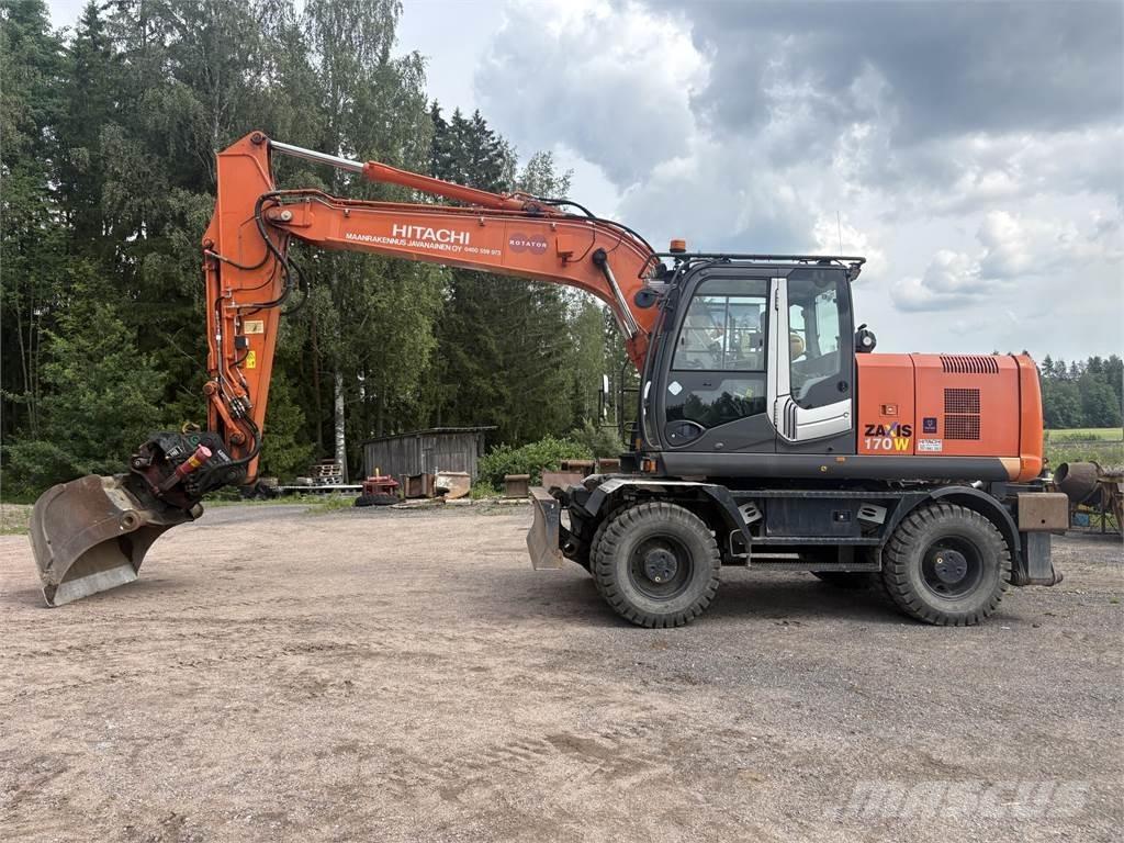 Hitachi ZX170W-3 Kolesové rýpadlá
