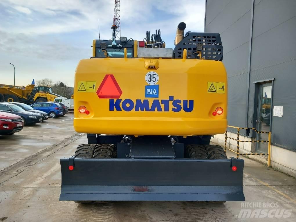 Komatsu PW160-11E0 Kolesové rýpadlá