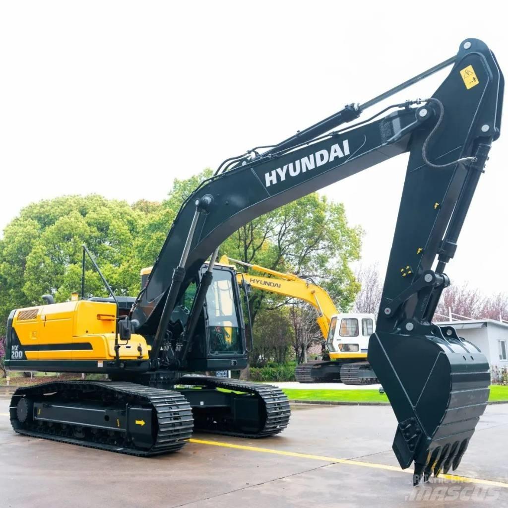 Hyundai HX200 Pásové rýpadlá