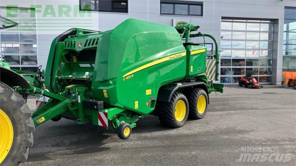John Deere C451R Lisy na hranaté balíky