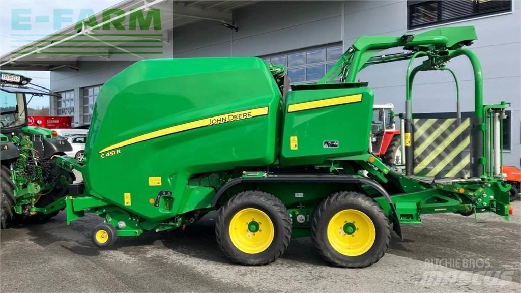 John Deere C451R Lisy na hranaté balíky