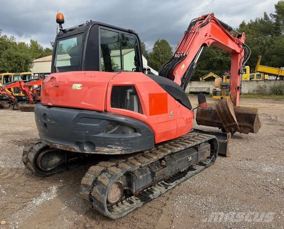 Kubota KX 080-4 Midi rýpadlá 7 t - 12 t