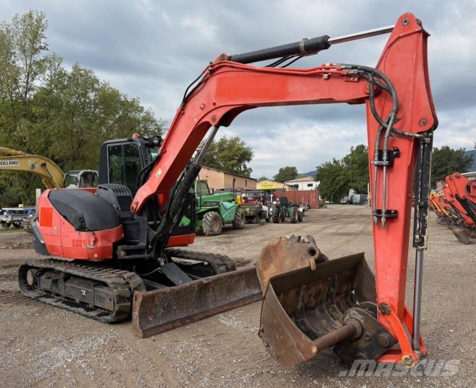 Kubota KX 080-4 Midi rýpadlá 7 t - 12 t