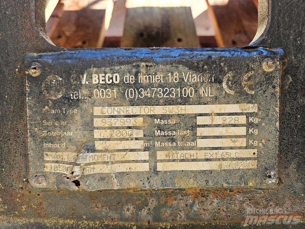 Beco Hitachi EX165 Rýchlospojky