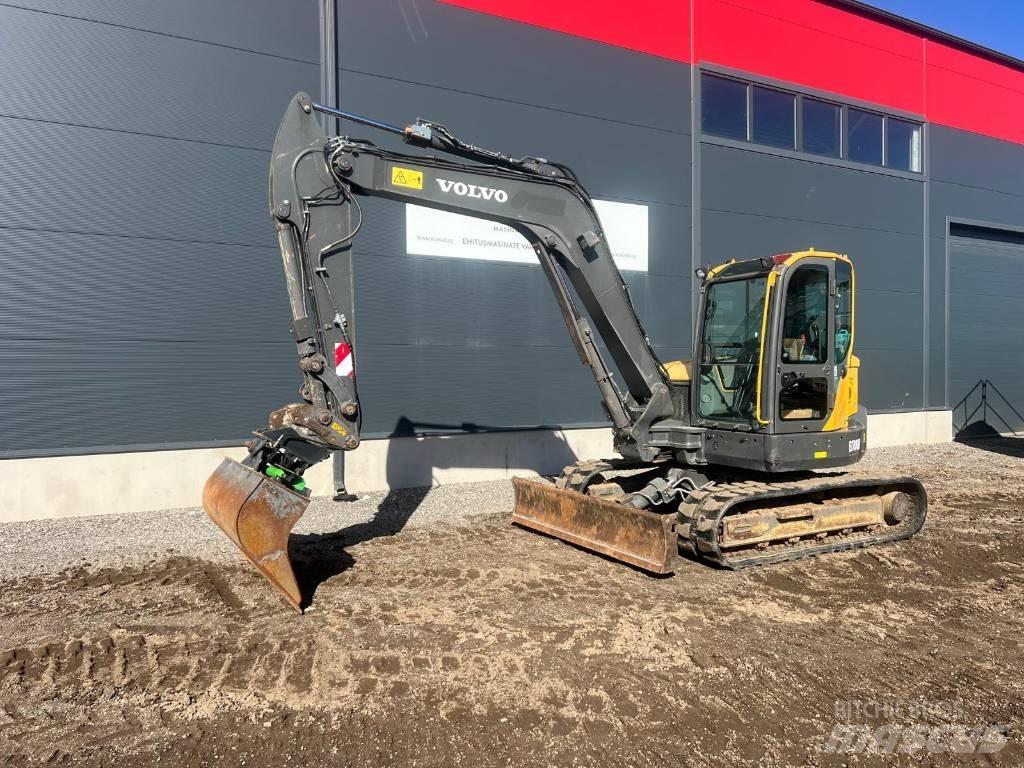 Volvo ECR 88 D Midi rýpadlá 7 t - 12 t