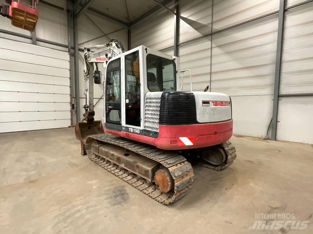 Takeuchi TB 1140 Midi rýpadlá 7 t - 12 t