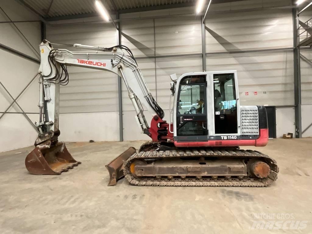Takeuchi TB 1140 Midi rýpadlá 7 t - 12 t