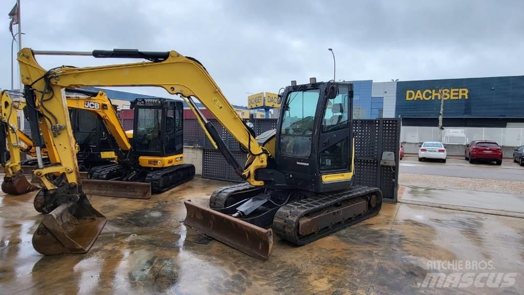 Yanmar Vio 80-1A Midi rýpadlá 7 t - 12 t
